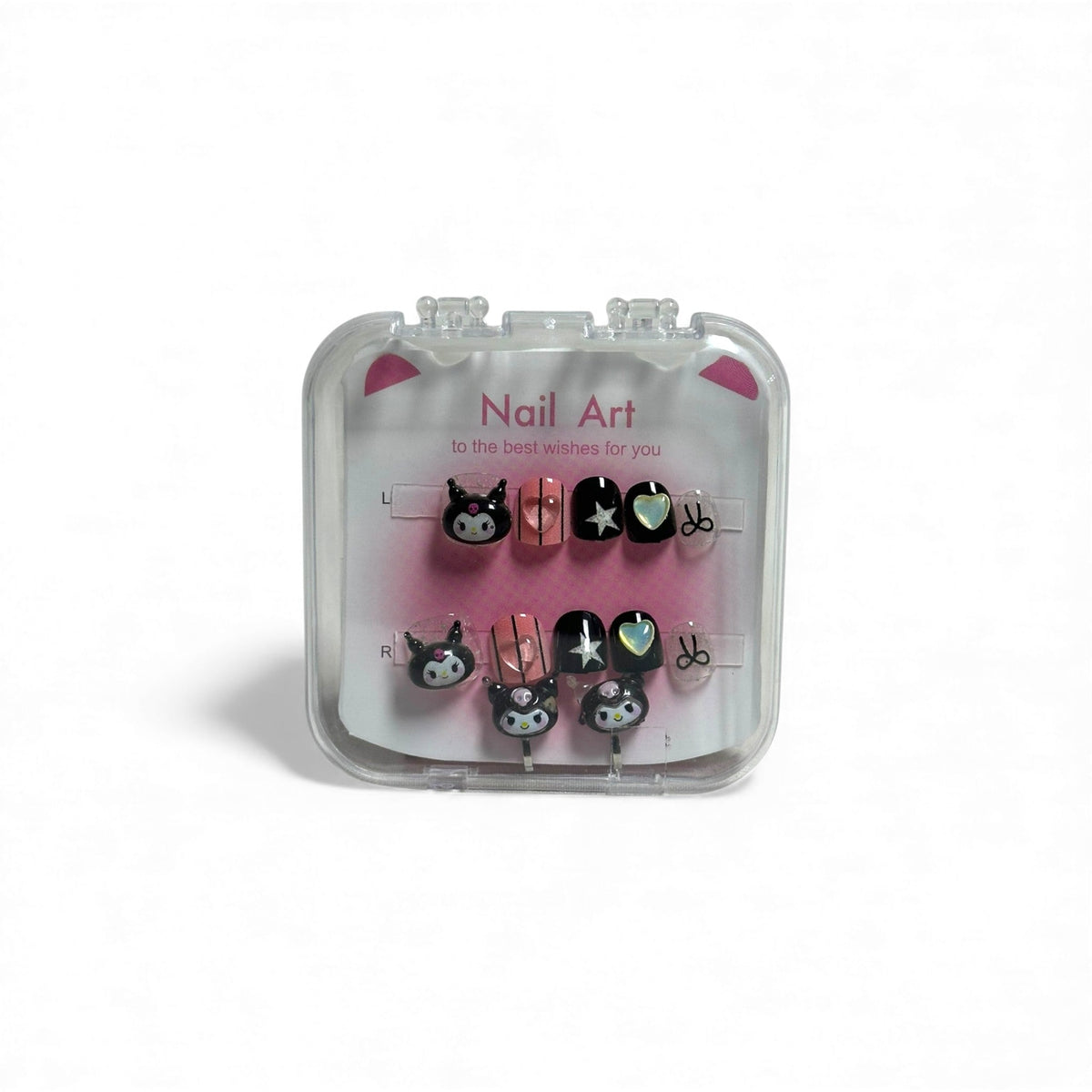 Kuromi Nail Art Set
