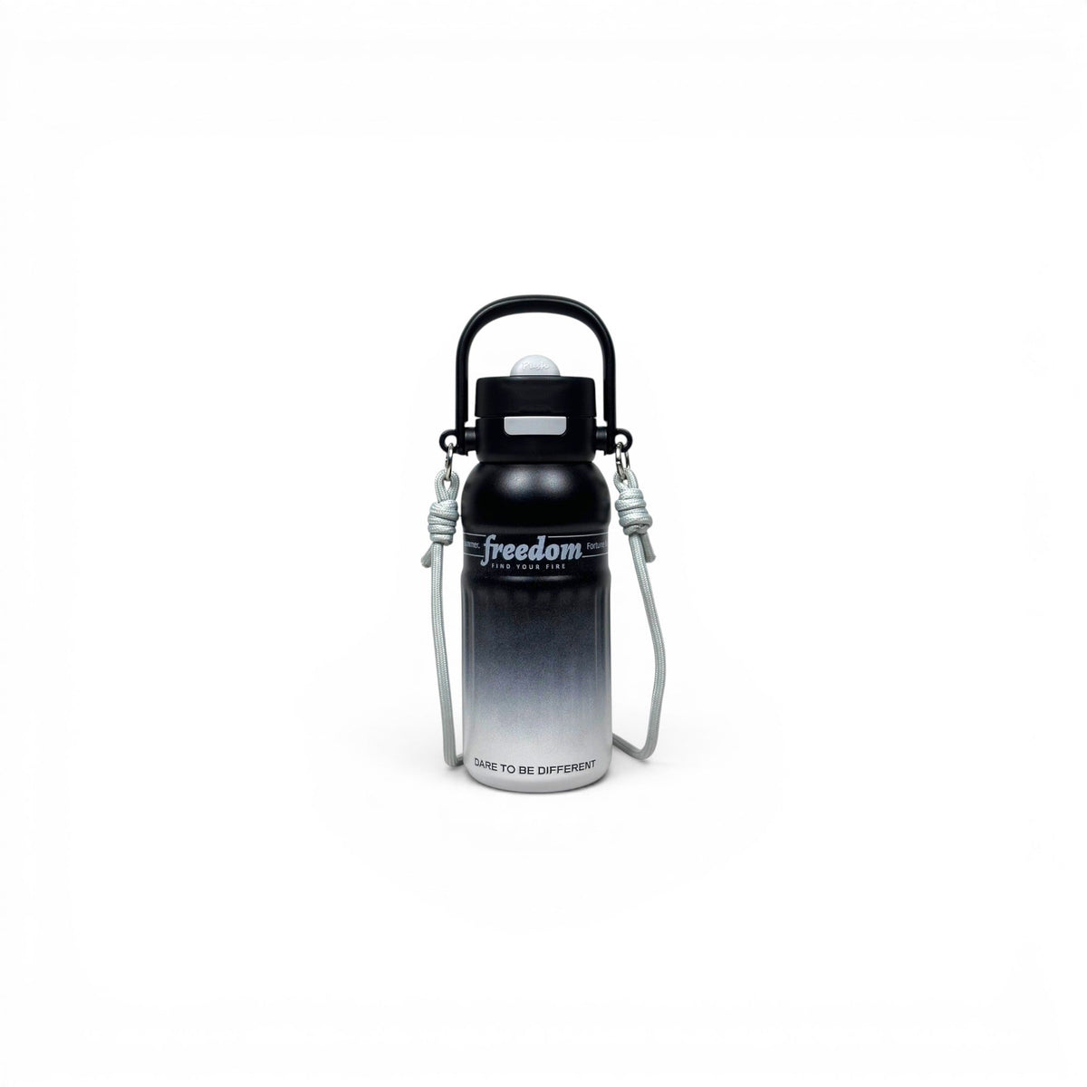 Stainless Metal Dual Sipper Water Bottle 700ML 7116