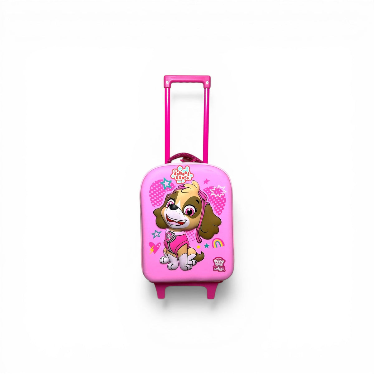Original 16 Inch Paw Patrol Junior Hardtop Trolley Bag For Nursery Till KG Girls