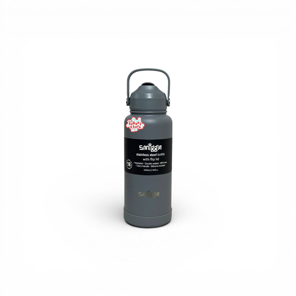 Original stainless metal Flip Lid water bottle 1000ML