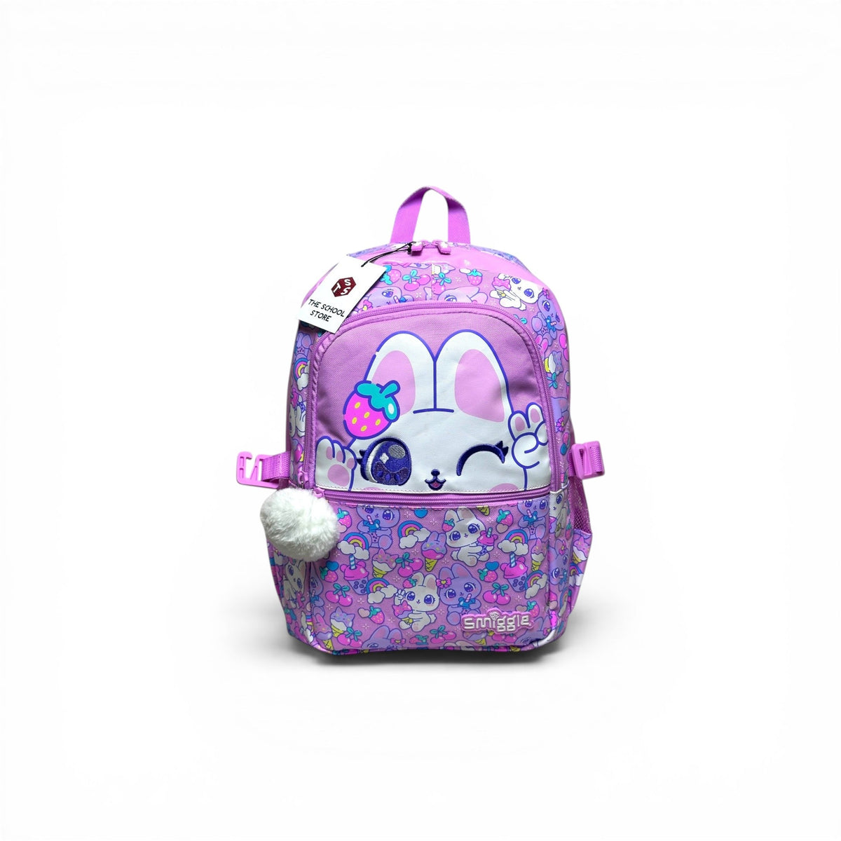 Original 17 Inch Cat School Bag for Grade 1 Till 3 Girls