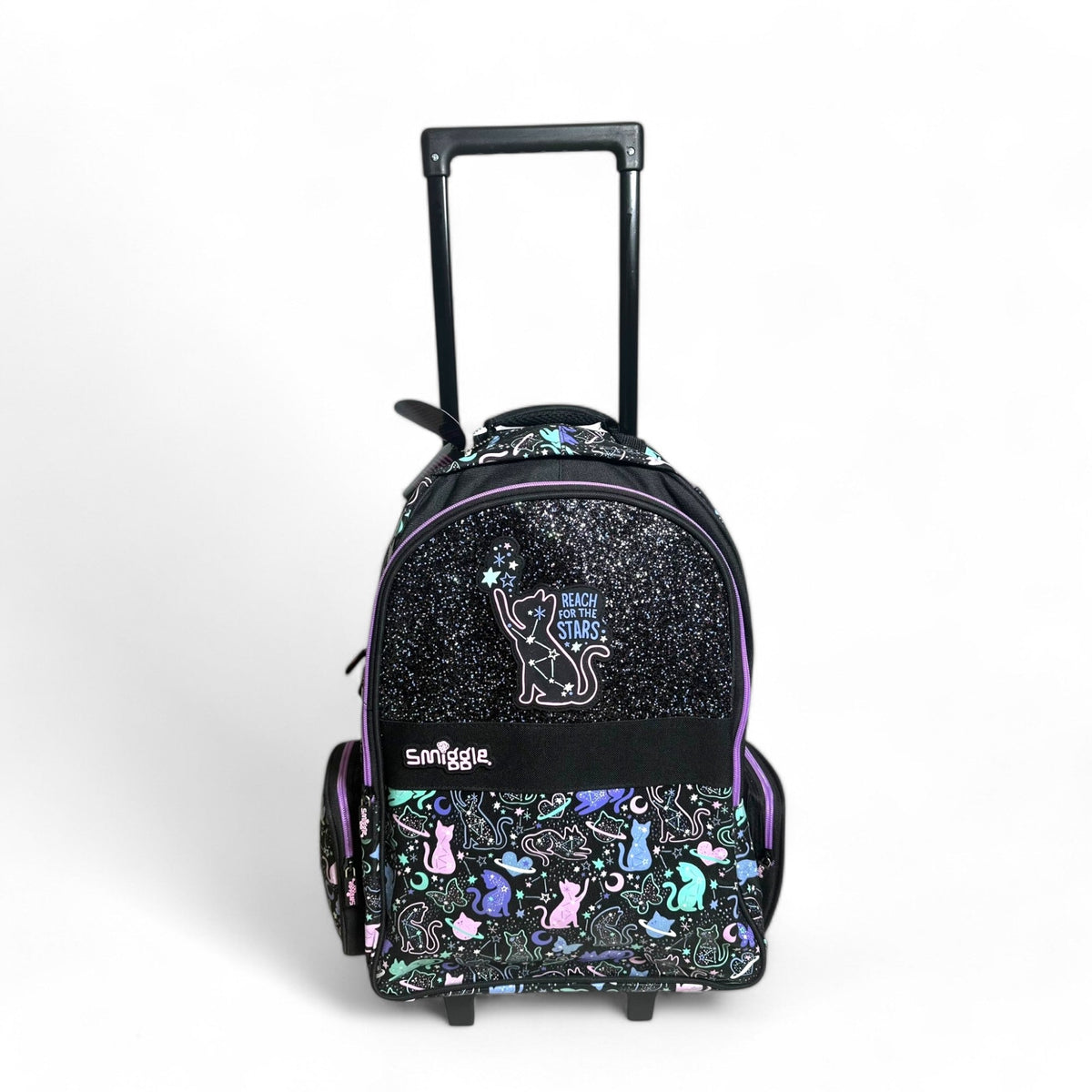 Original 20 Inch Cat Trolley School Bag Original for Grade 1 Till Grade 5 Girls