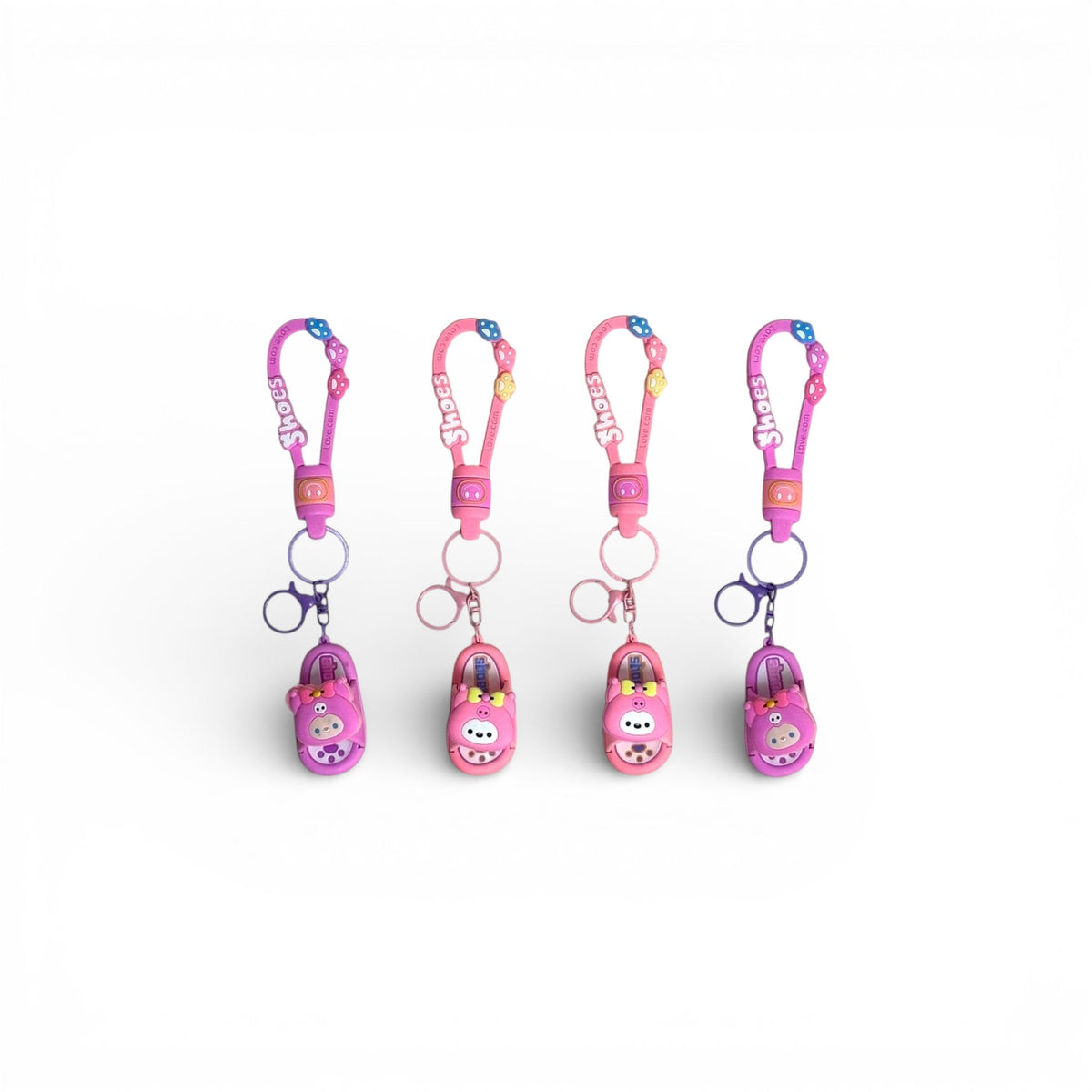 1 PCS Melody Shoe Keychain