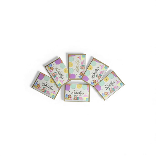 1 PCS Pop Up 3D Birthday Greeting Card