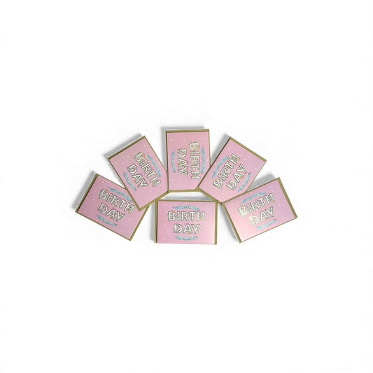 1 PCS Pop Up 3D Birthday Greeting Card