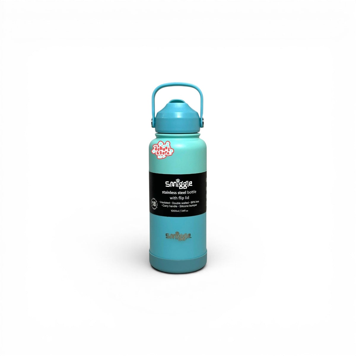 Original stainless metal Flip Lid water bottle 1000ML