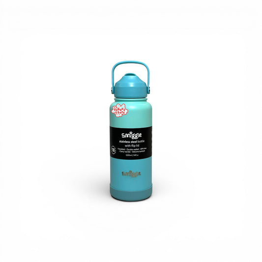 Original stainless metal Flip Lid water bottle 1000ML