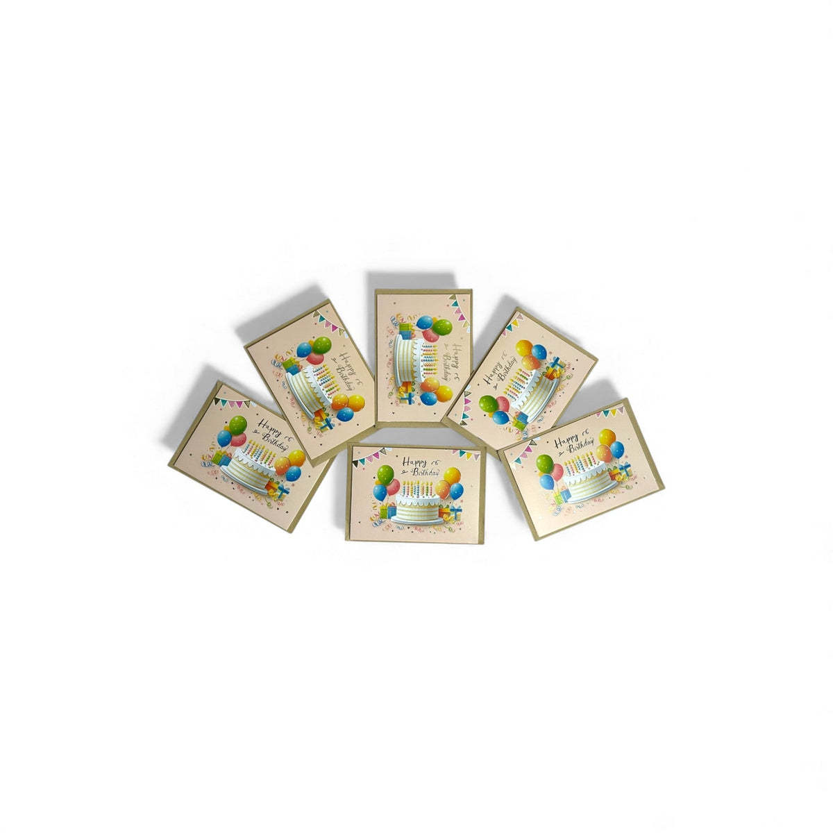 1 PCS Pop Up 3D Birthday Greeting Card