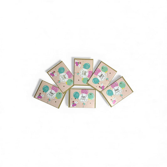1 PCS Pop Up 3D Birthday Greeting Card