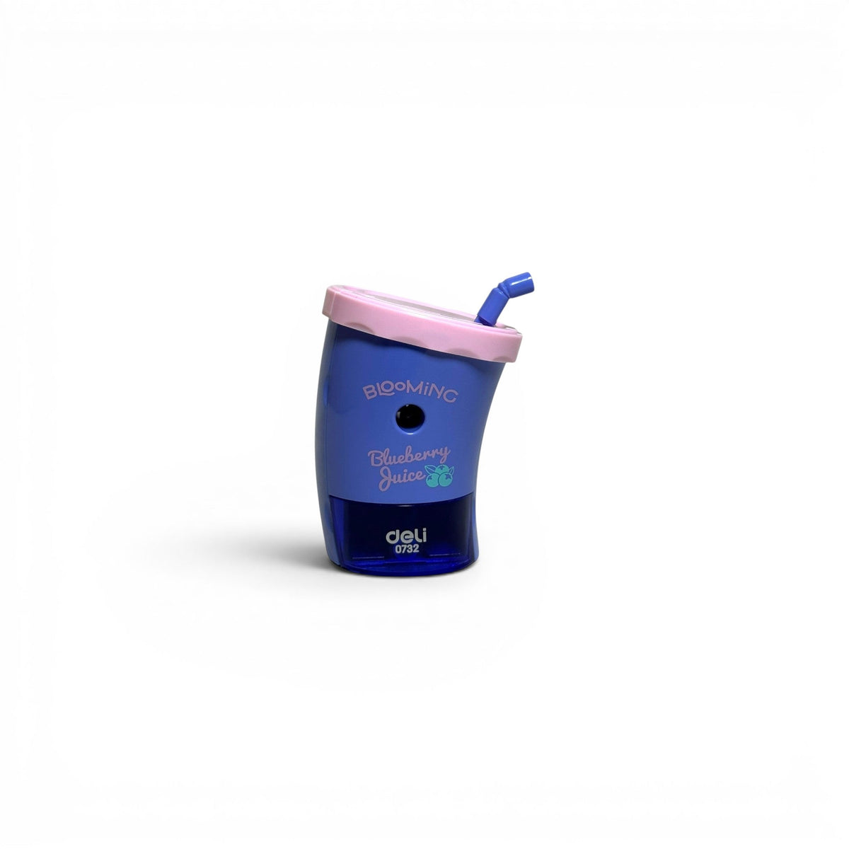 Blooming Blueberry Rotary Pencil Sharpener By Deli 0732