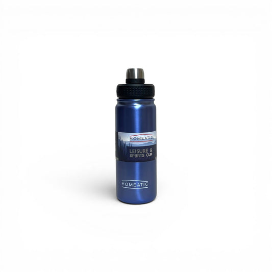 Stainless Metal Water Bottle by Homeatic 650ML HKD-859