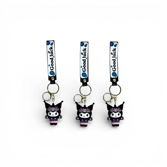 1 PCS Kuromi Keychain