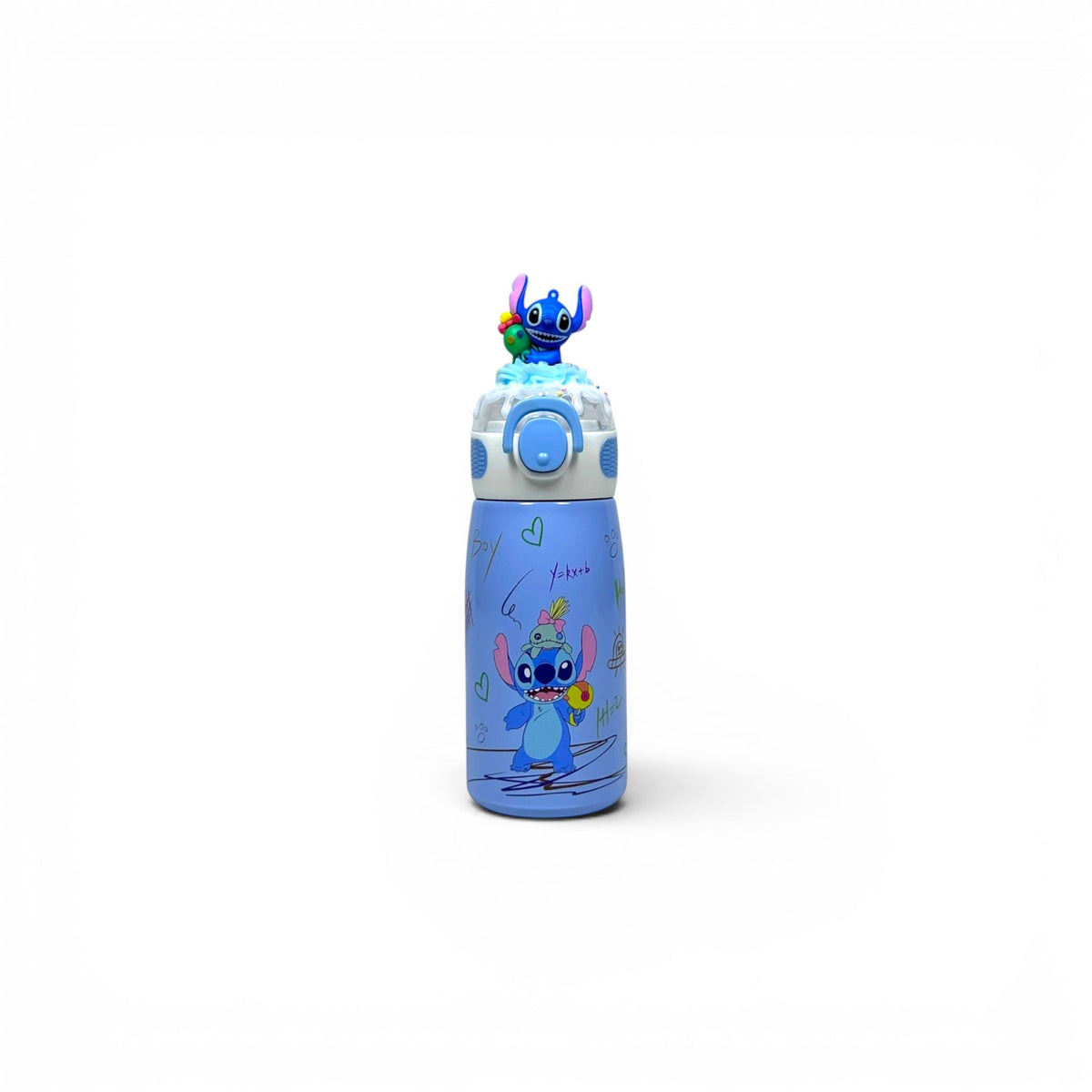 Stitch Stainless Metal Water Bottle 400ML SS-12