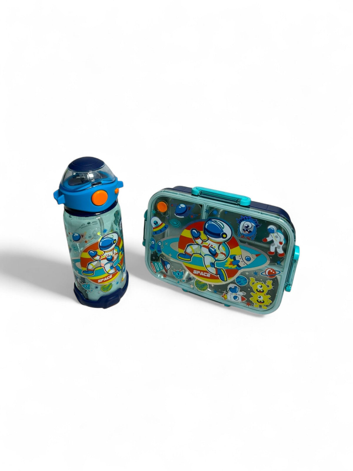 Space Astronaut 2 In 1 Lunchbox + Water Bottle Set By Vest For Kids
