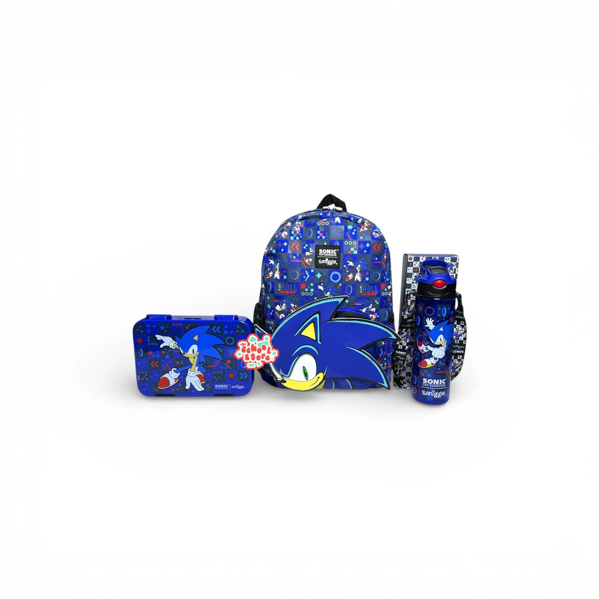 Sonic 3 piece bundle For Nursery Till KG Boys