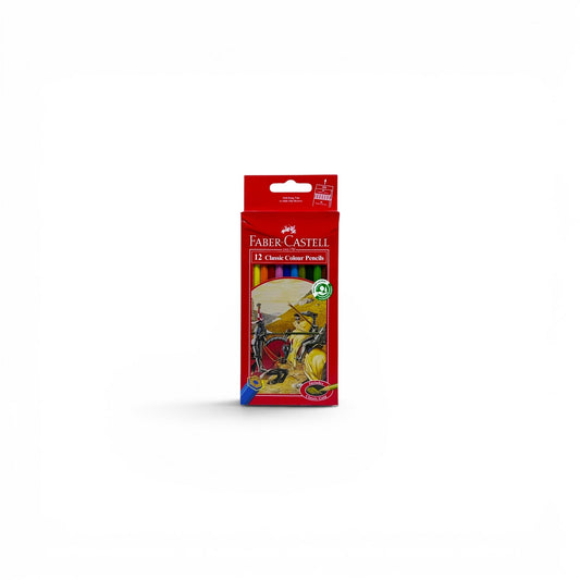 12 Pcs Classic Colors Pencils By Faber-Castell 115852