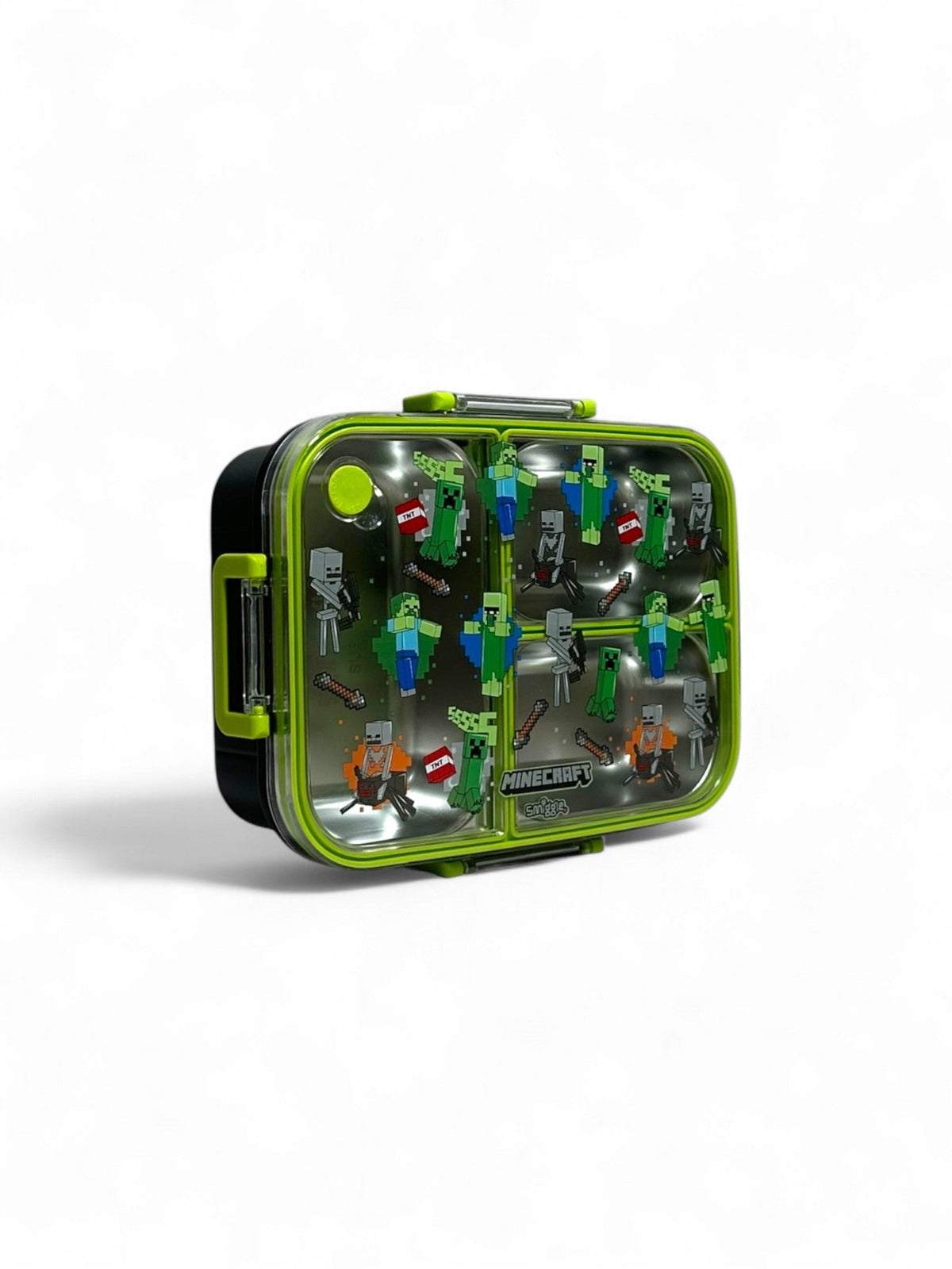 Minecraft 750ML Trio Large Stainless Steel Lunchbox - BPA Free