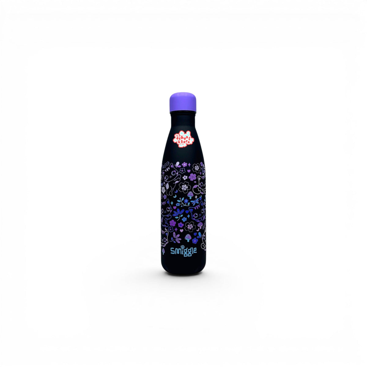 Premium Cat Stainless Metal Water Bottle 500ML