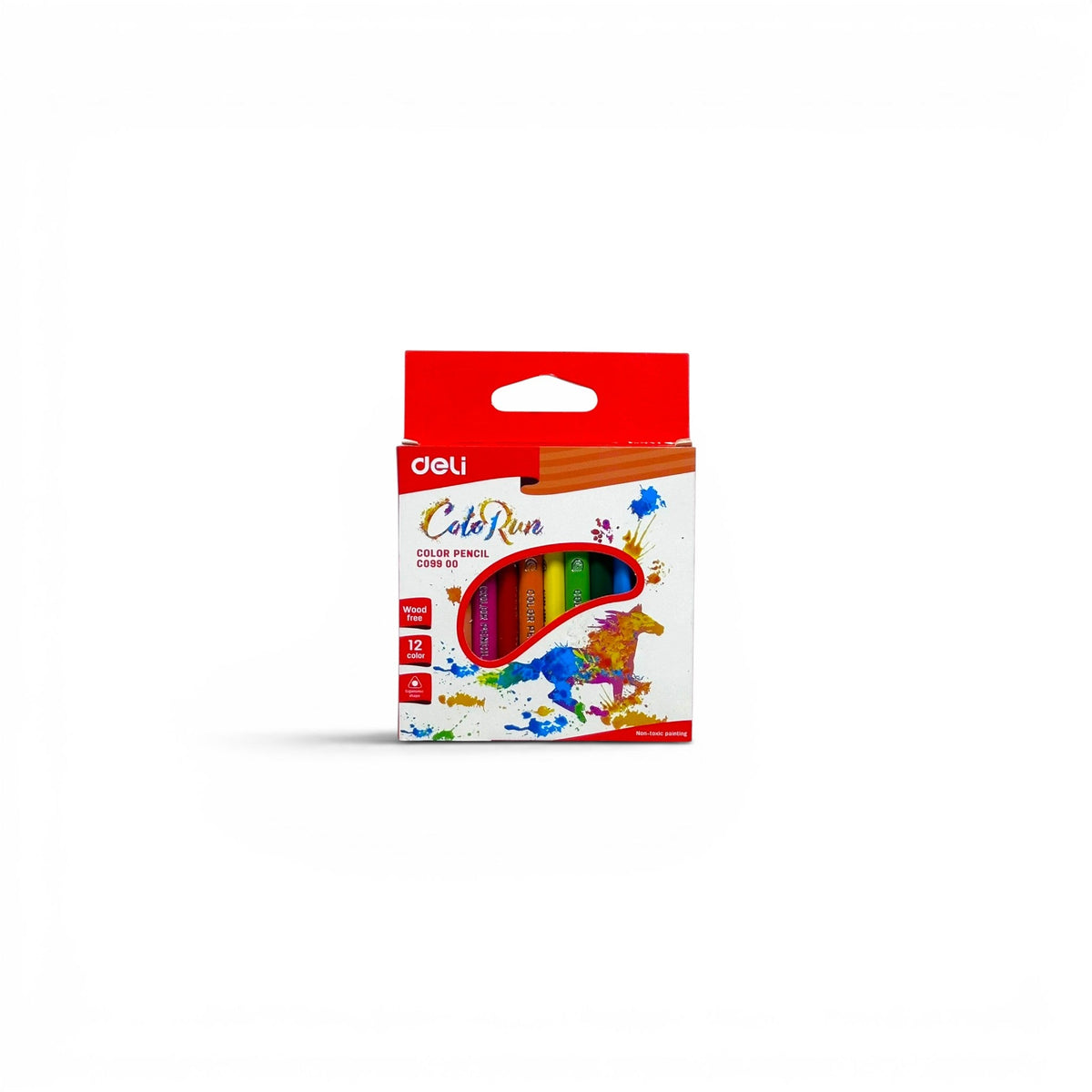 12 Pcs Mini Colors Pencils By Deli C09900