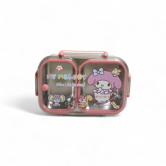 Melody 900ML Stainless Metal Lunchbox