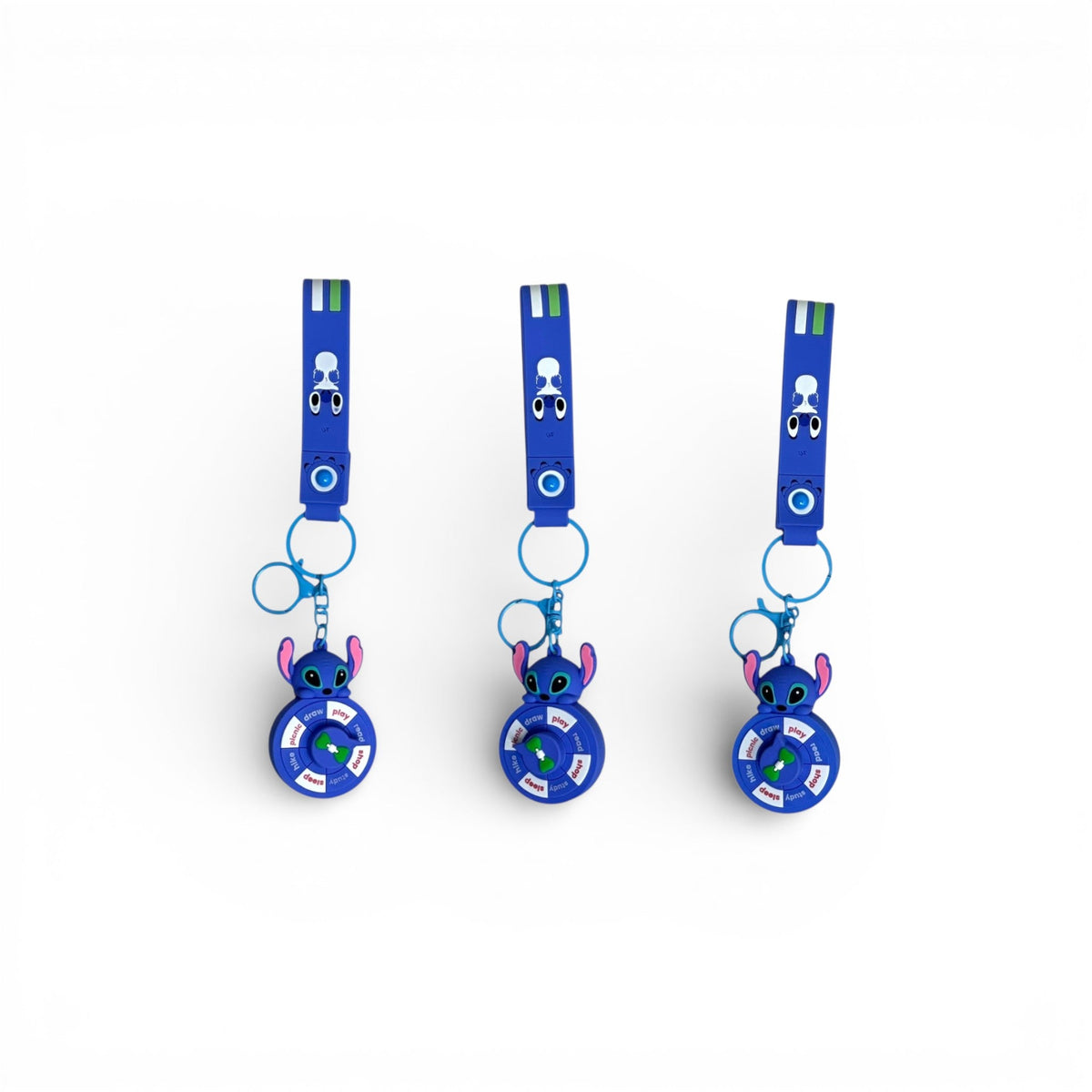 1 PCS Stitch Spin Keychain