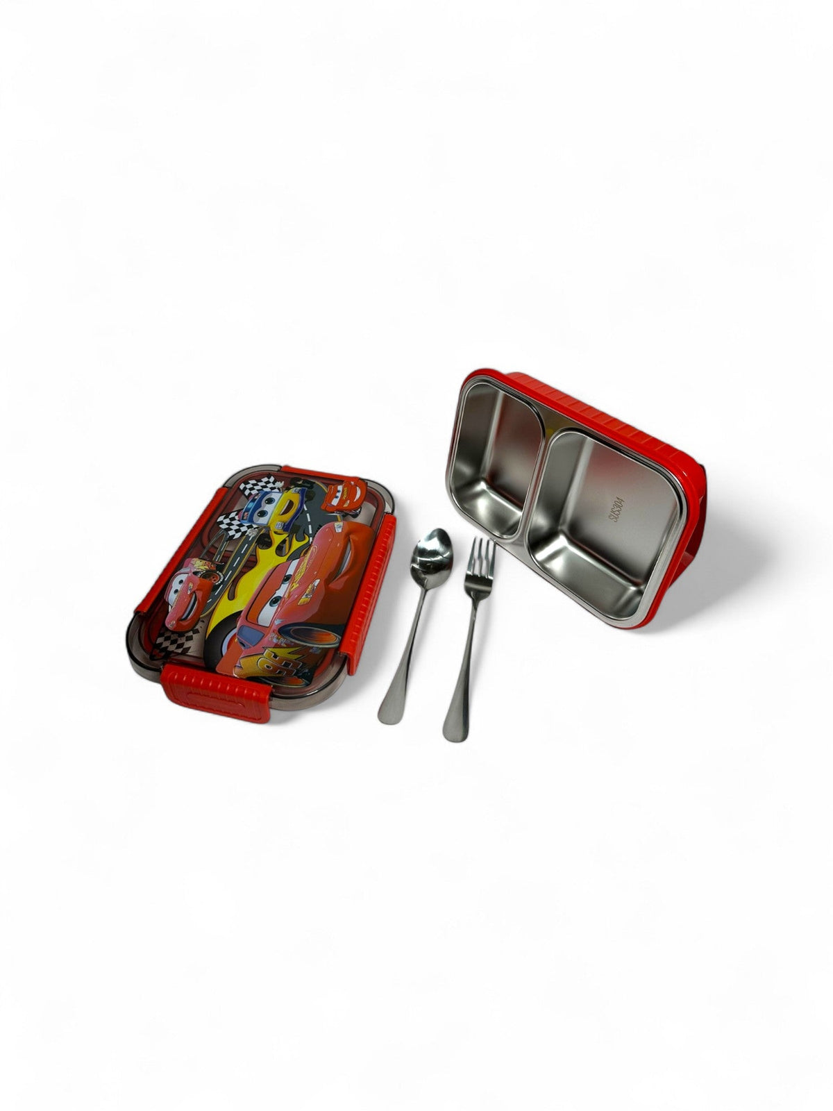 Mcqueen Stainless Metal Lunchbox