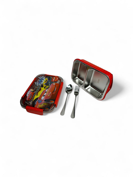 Mcqueen Stainless Metal Lunchbox
