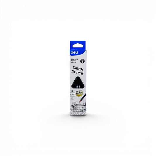 HB Graphite Black Pencil By Deli 38029N