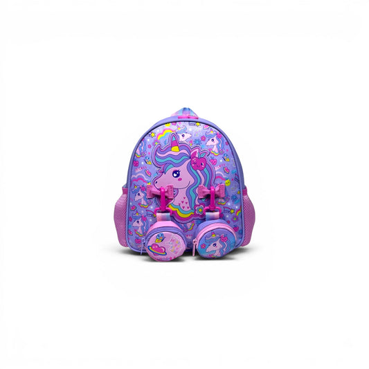 11 Inch Unicorn School Bag By Vest For Play Group Girls U2054