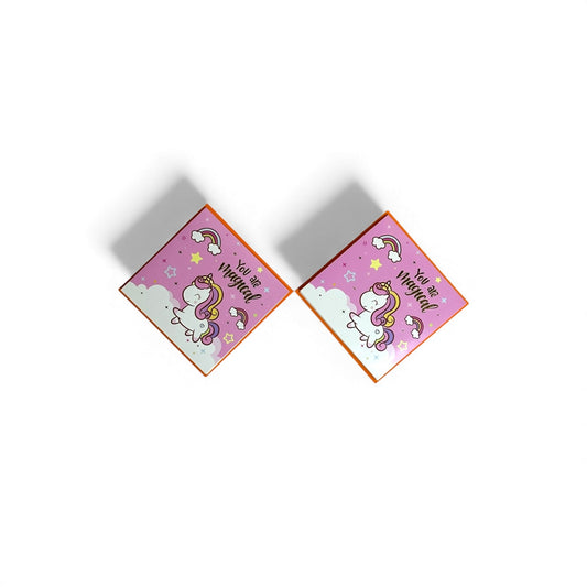 1 PCS Pop Up 3D Unicorn Birthday Greeting Card