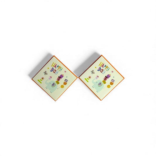 1 PCS Pop Up 3D Birthday Greeting Card