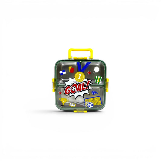 Goal Stainless Metal Lunchbox 750ML LX-7207