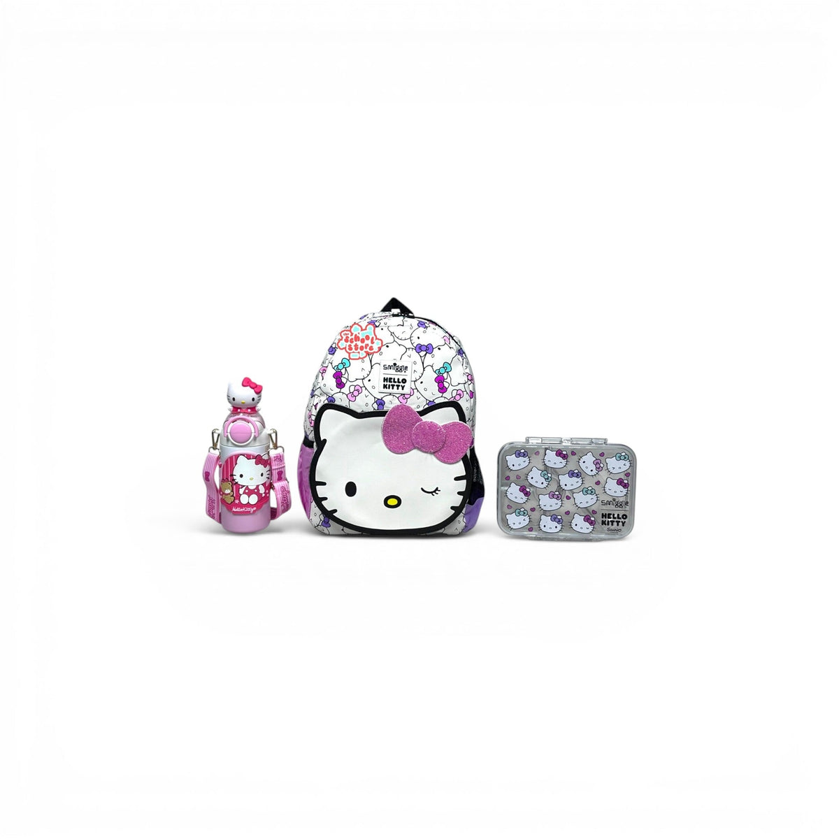 Hello Kitty 3-piece bundle For Nursery till KG Girls