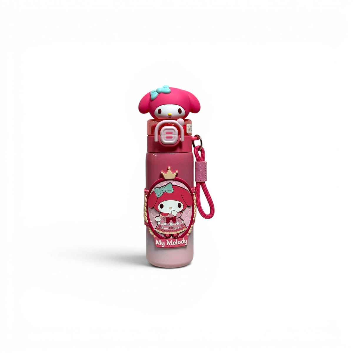 Melody Stainless Metal Dual Sipper Water Bottle 560ML 3265