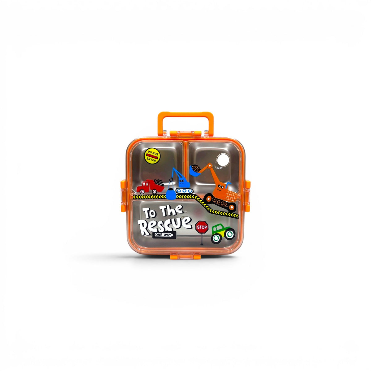 Excavator Stainless Metal Lunchbox 750ML LX-7207