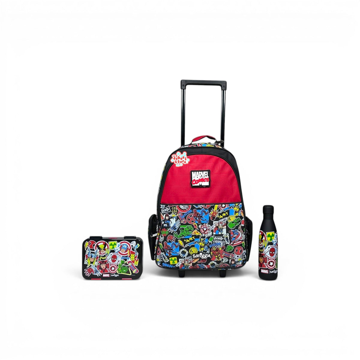 Marvels 3-piece Trolley bundle For Grade 1 Till 5 Boys