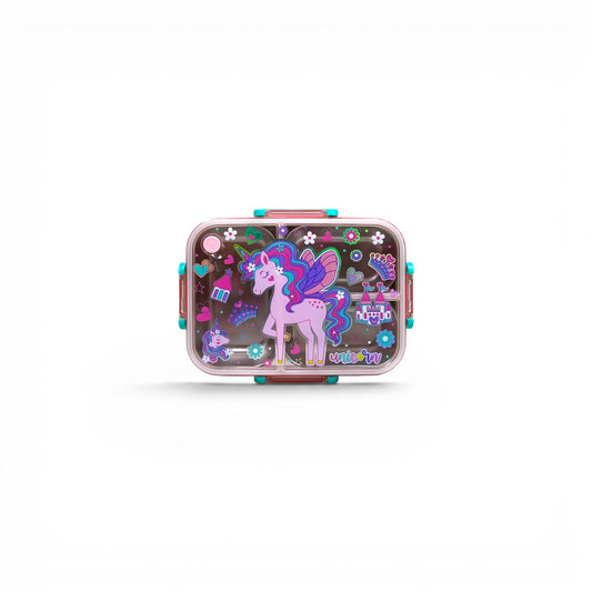 Unicorn Stainless Metal Lunchbox By Vest 800ML U2087