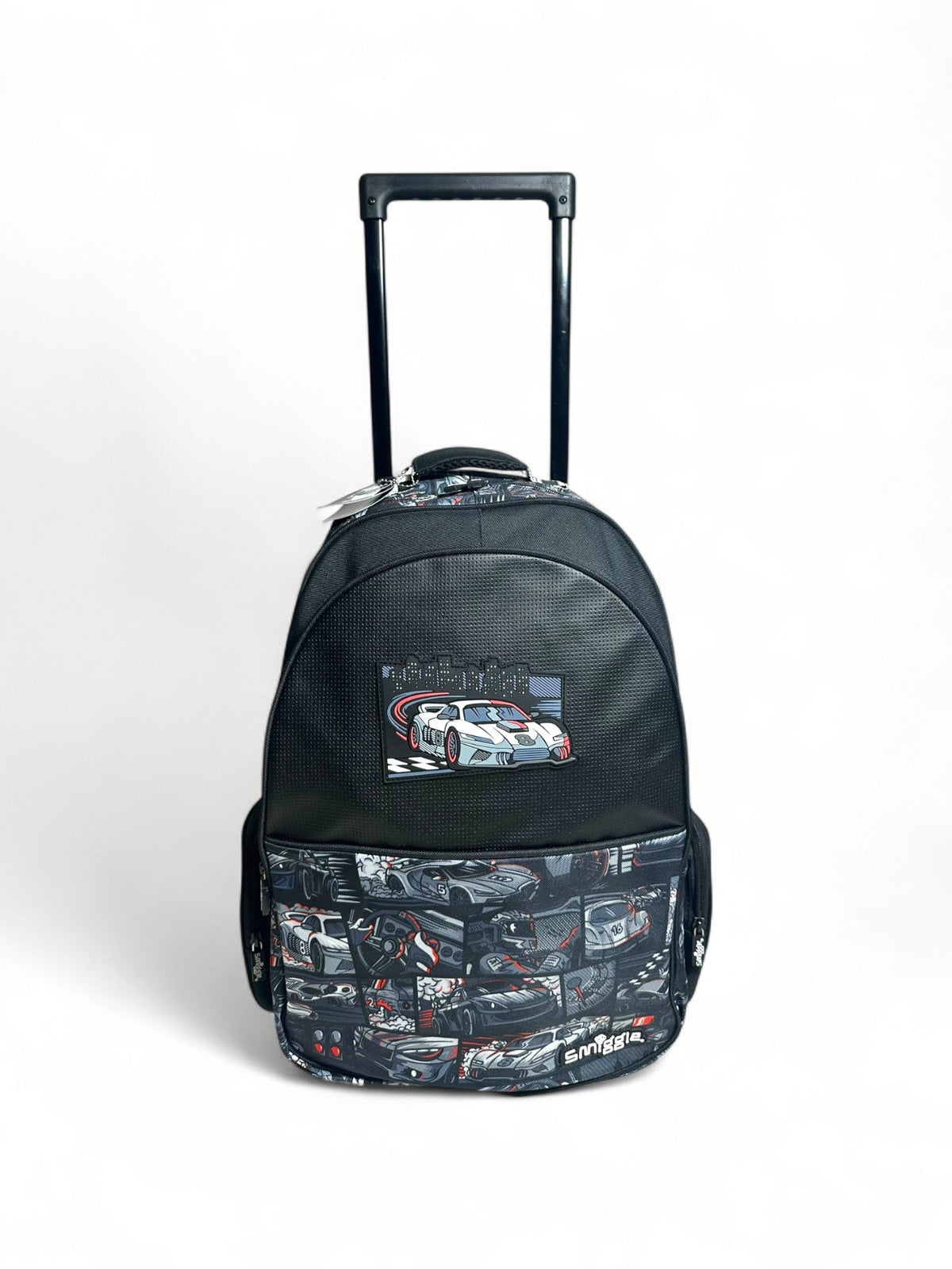 Original 20 Inch Car Trolley School Bag for Grade 1 Till Grade 5 Boys