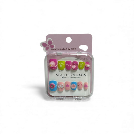 Heart Nail Art Set