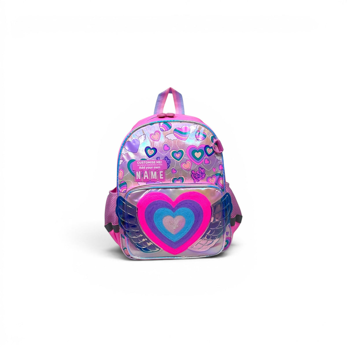14 Inch Heart School Bag By Vest For Nursery Till KG Girls U2021