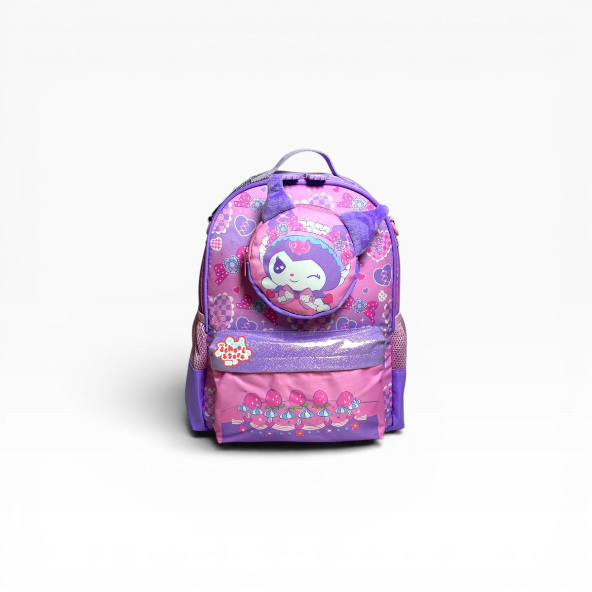 Original Sanrio 15 Inch Kuromi School Bag for KG till Grade 2 Girls