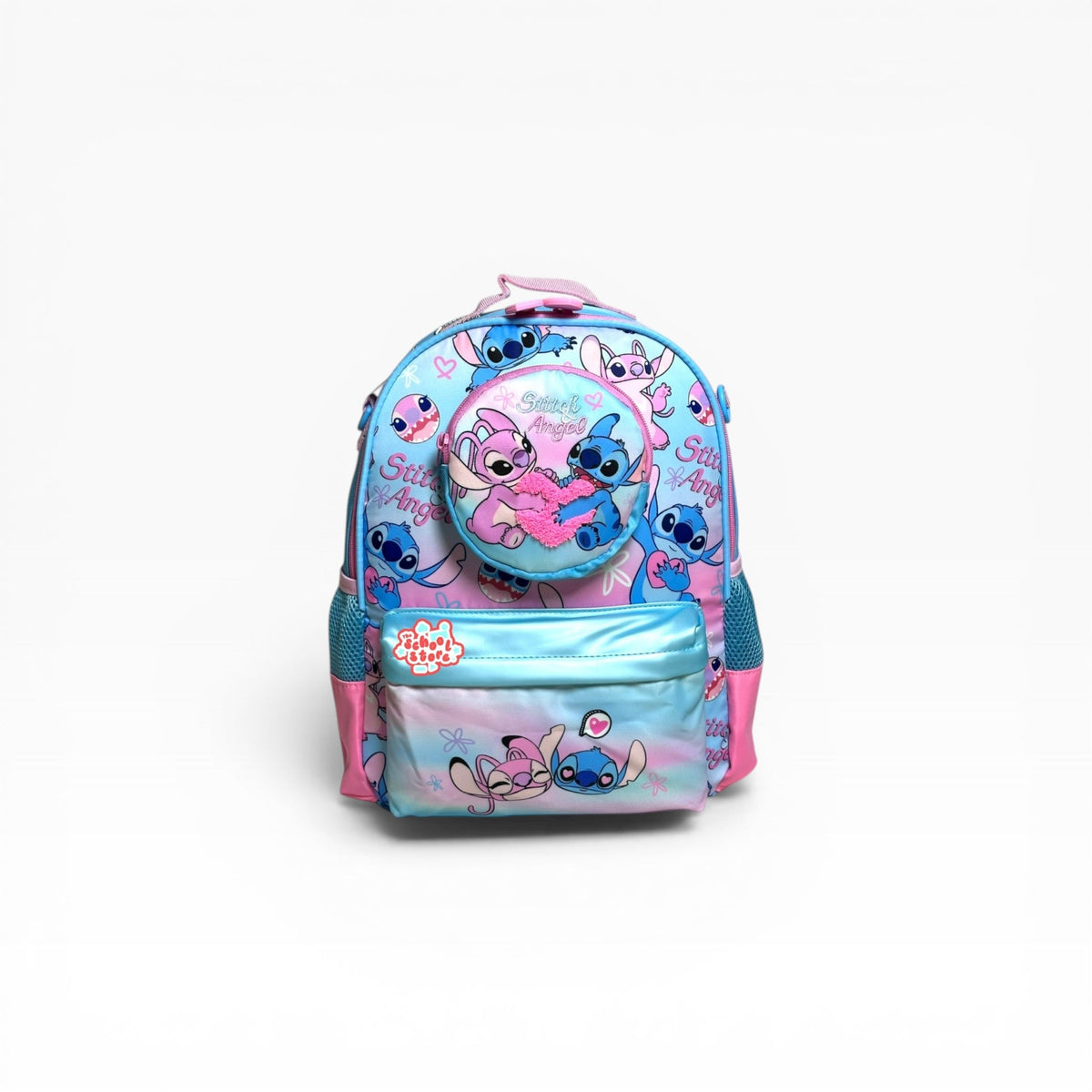 Original Sanrio 15 Inch Stitch School Bag for KG Till Grade 2 Kids
