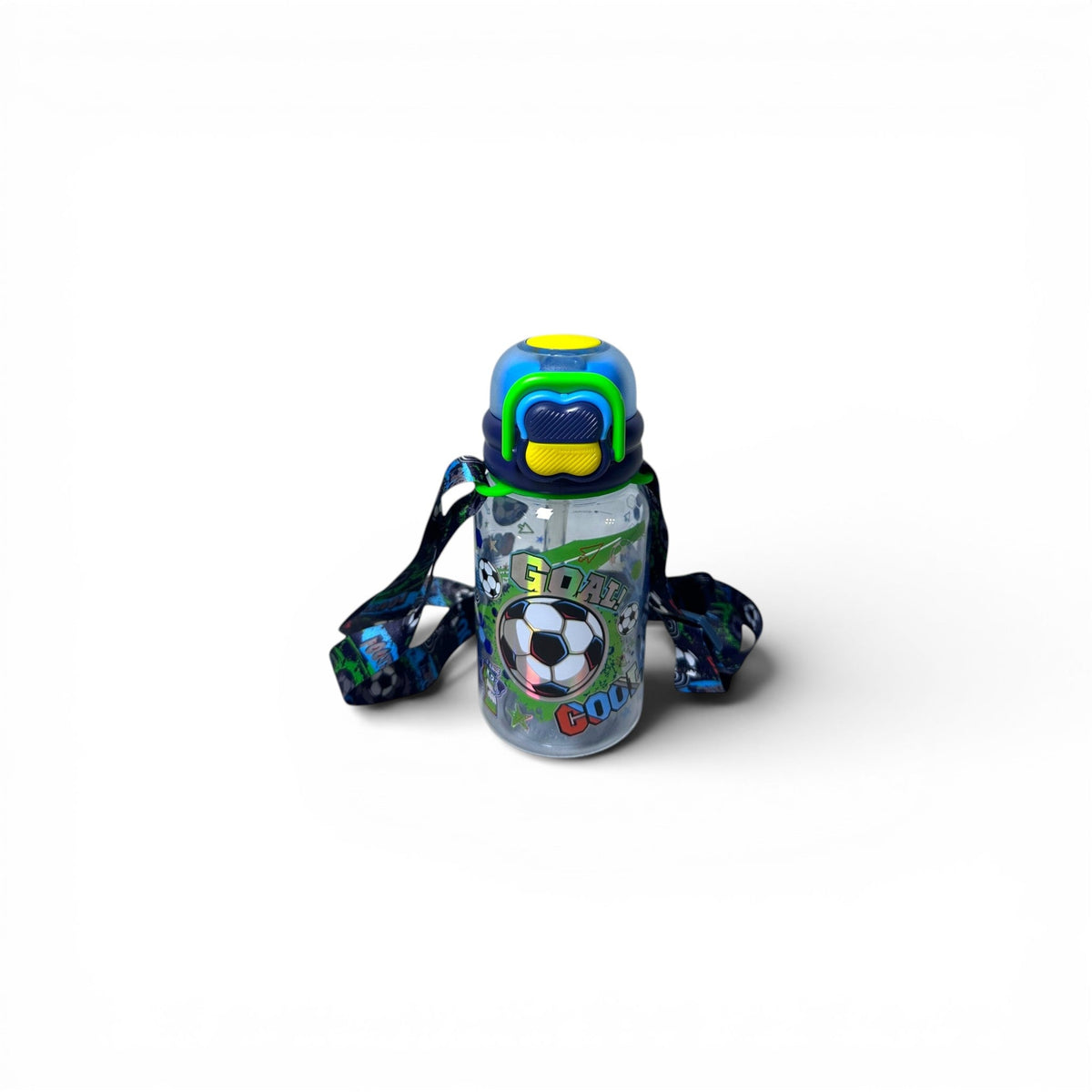 Football Dual Sipper BPA Free Water Bottle 600ML