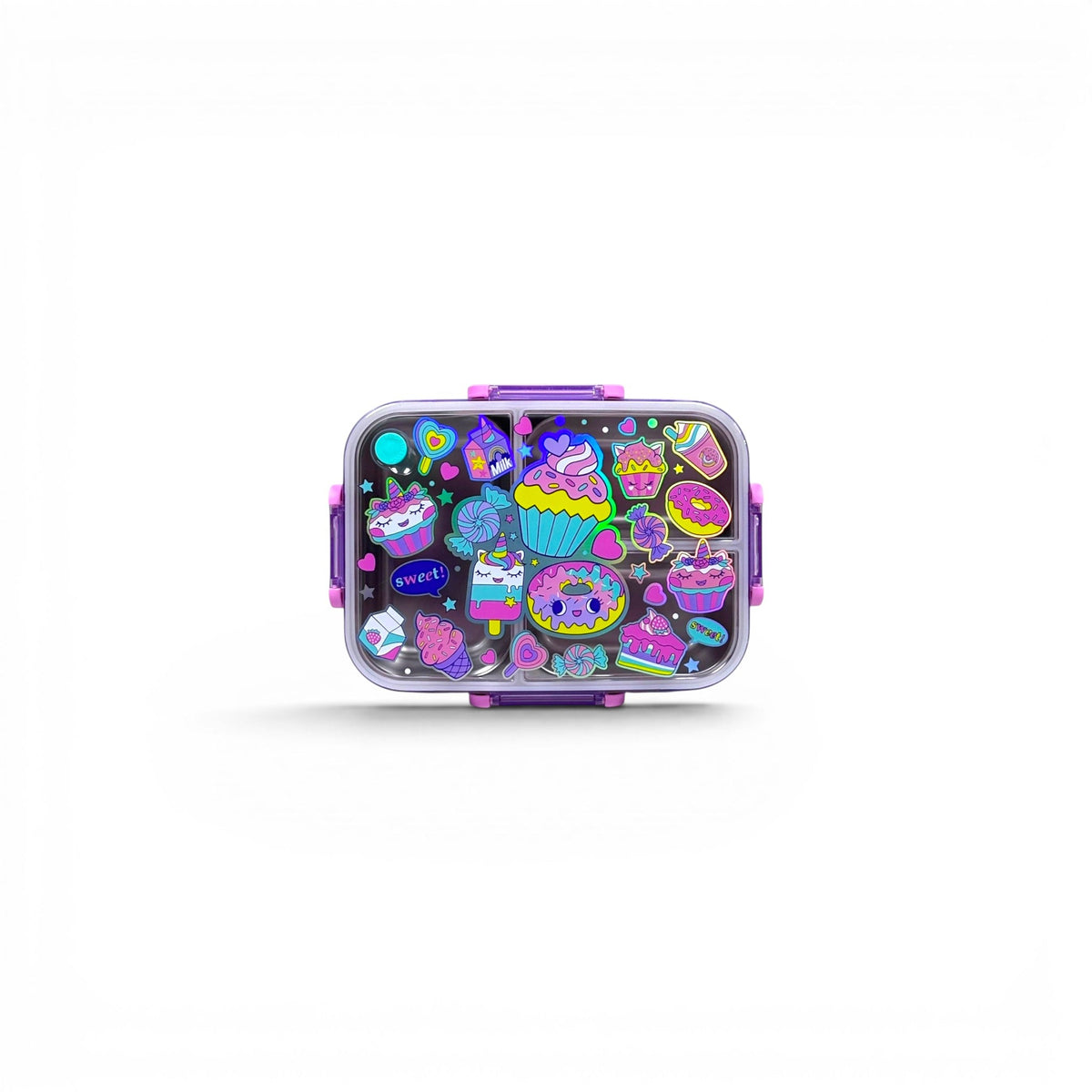 Cup Cake Stainless Metal Lunchbox By Vest 800ML U2087