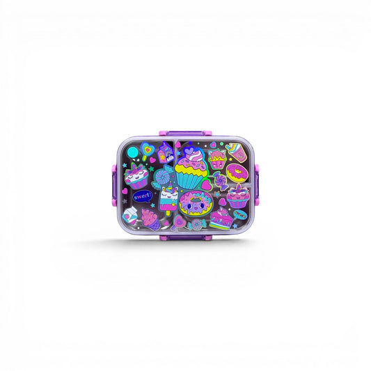Cup Cake Stainless Metal Lunchbox By Vest 800ML U2087