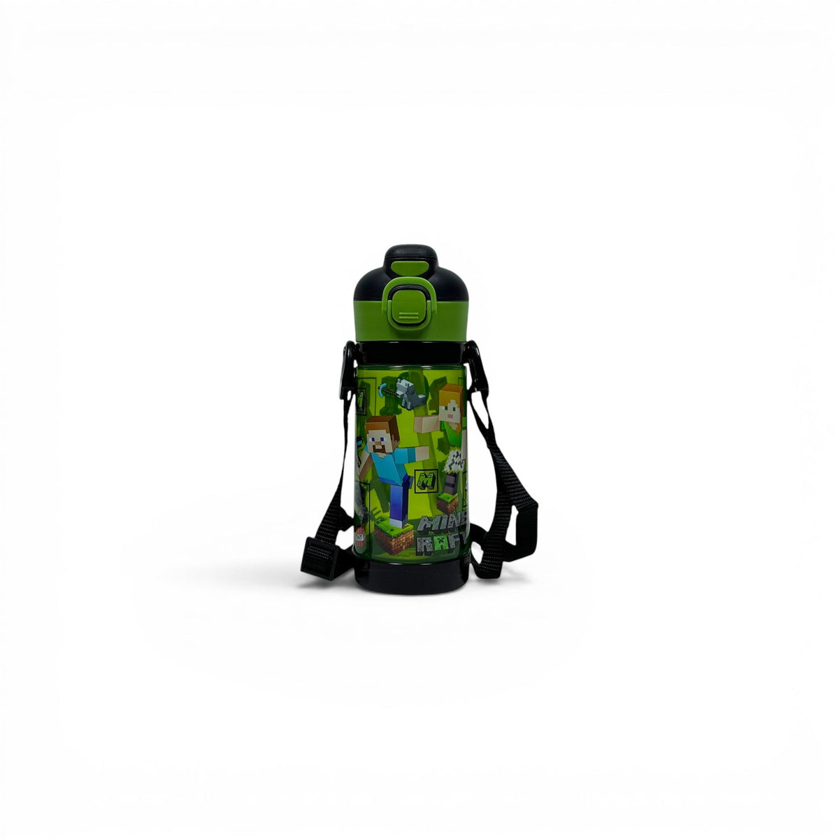 Minecraft Dual Sipper BPA FREE Water Bottle 350ML