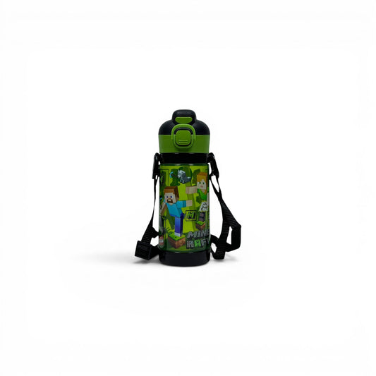 Minecraft Dual Sipper BPA FREE Water Bottle 350ML