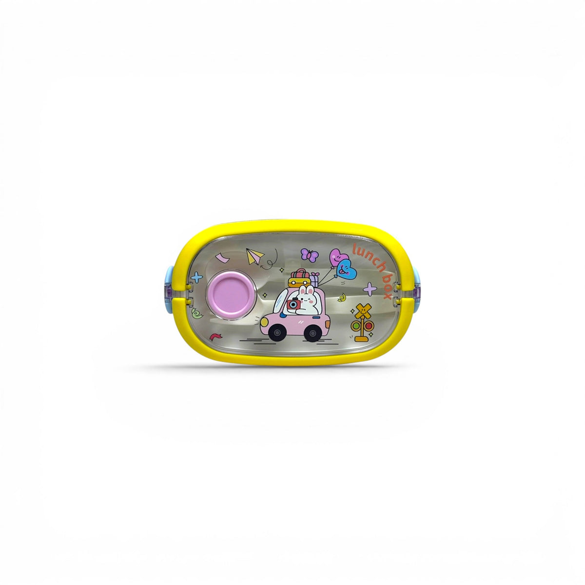 Rabbit Stainless Metal Lunchbox By Homeatic 750ML HMT-016