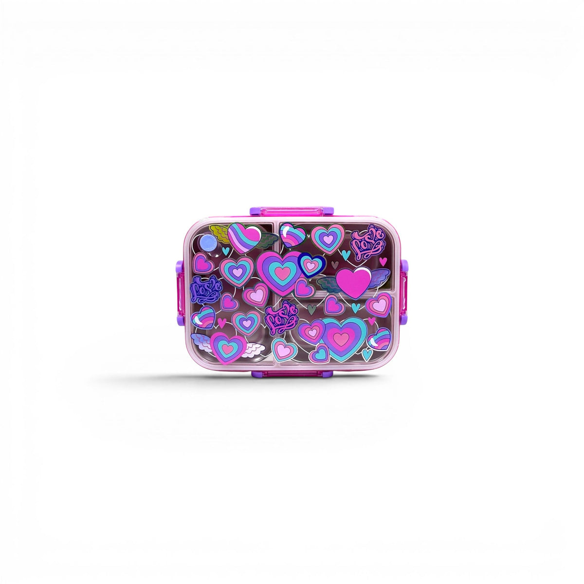 Heart Stainless Metal Lunchbox By Vest 800ML U2087