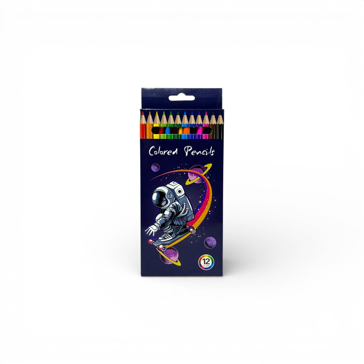 12 PCS Space Astronaut Color Pencils
